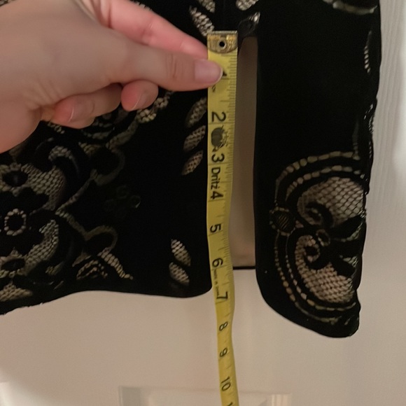 Saylor x Free People Velvet cutout mini dress - Picture 4 of 7